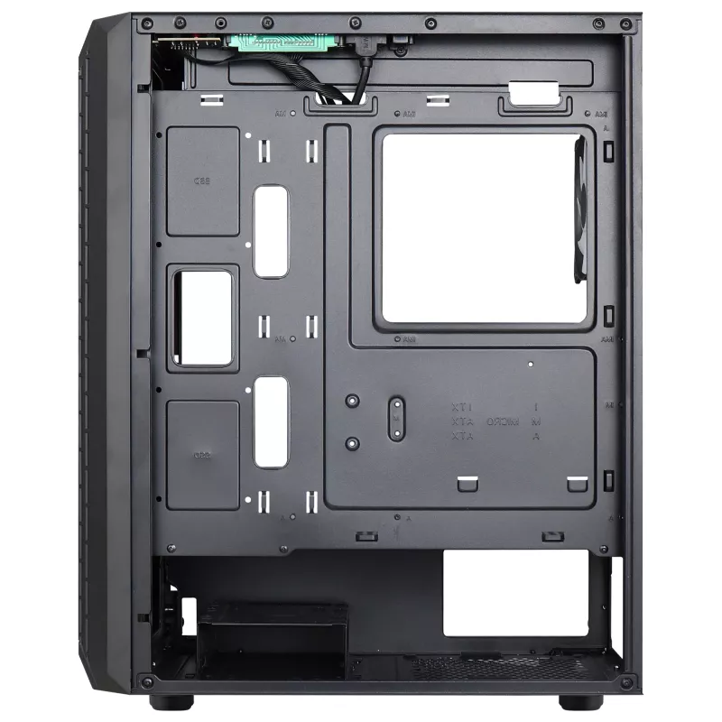 Aerocool BEAMBKV2 Gaming ATX-kotelo 4 tuuletinta 12cm FRGB musta