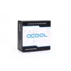 Alphacool Eiszapfen 17594 90° adapteri, G1/4 ulkokierre – G1/4 sisäkierre, musta