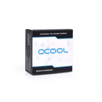 Fitting Alphacool 17594 messinki musta 19,7 mm leveys