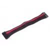 SilverStone SST-PP07-MBBR ATX 24-napainen jatkokaapeli, 0,3 m, musta/punainen