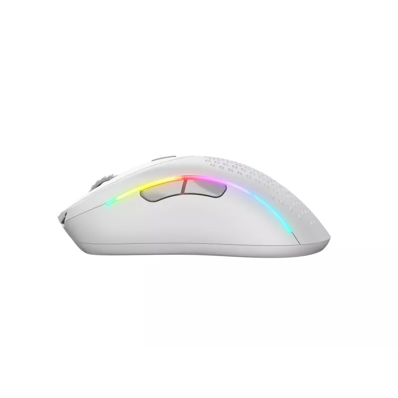 Glorious Gaming Glorious Model D 2 Wireless - mattavalkoinen, oikeakätinen, RF Wireless, 19000 DPI, valkoinen