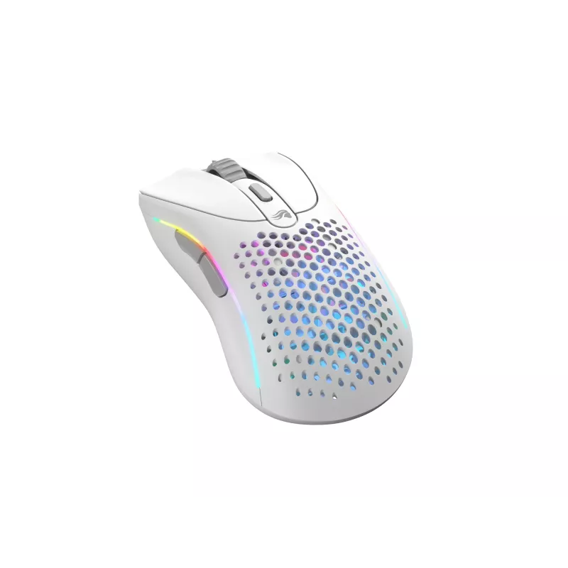 Glorious Gaming Glorious Model D 2 Wireless - mattavalkoinen, oikeakätinen, RF Wireless, 19000 DPI, valkoinen