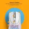 Glorious Gaming Glorious Model D 2 Wireless - mattavalkoinen, oikeakätinen, RF Wireless, 19000 DPI, valkoinen