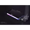 Alphacool Core M.2 NVMe PCIe 5.0 -nestjäähdytin backplatella