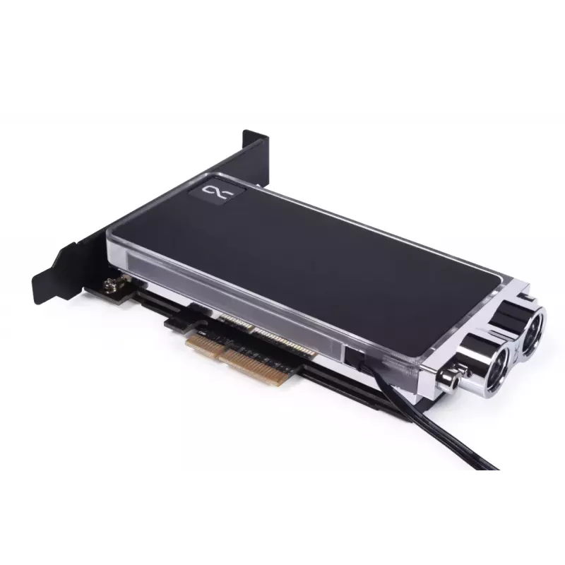 Alphacool Core M.2 NVMe PCIe 5.0 -nestjäähdytin backplatella
