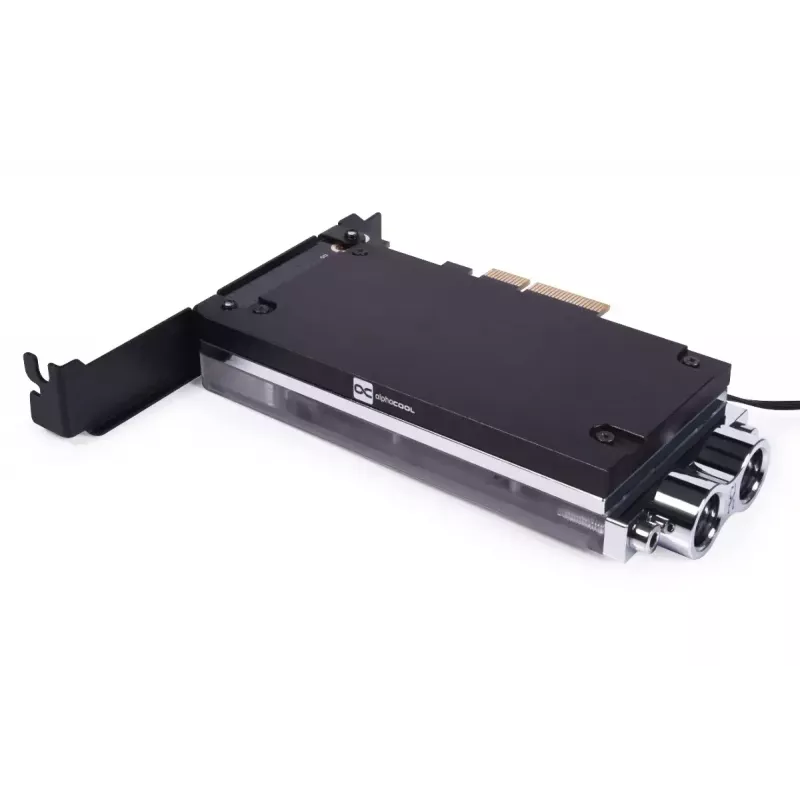 Alphacool Core M.2 NVMe PCIe 5.0 -nestjäähdytin backplatella