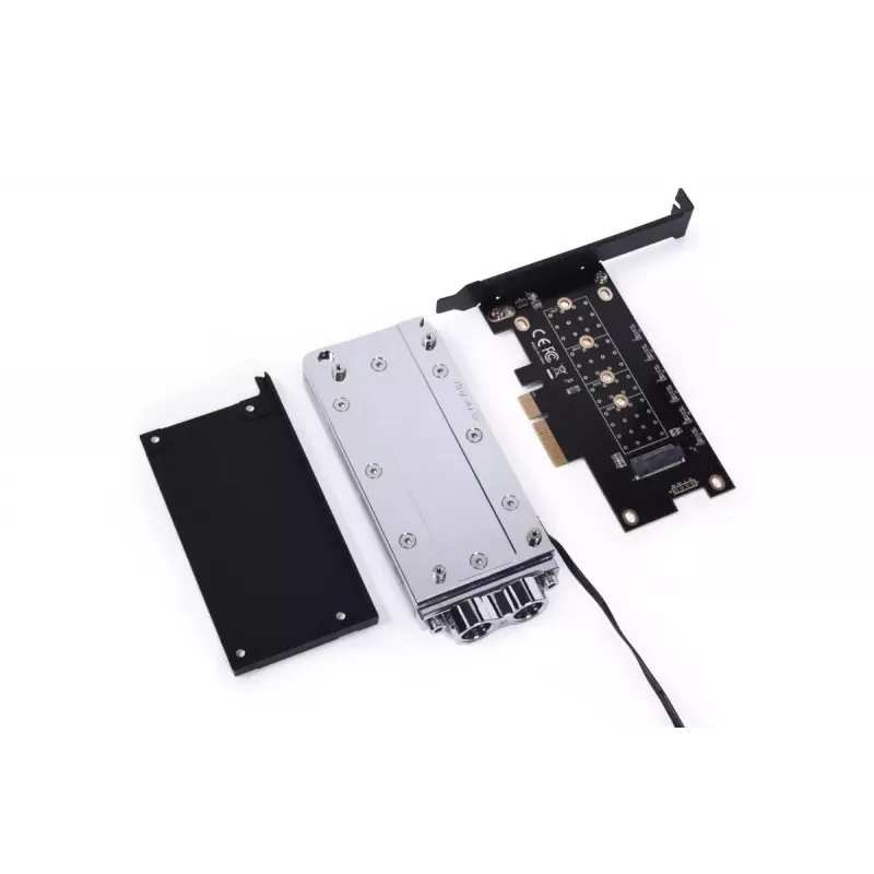 Alphacool Core M.2 NVMe PCIe 5.0 -nestjäähdytin backplatella