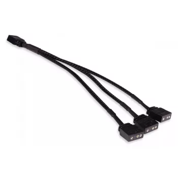 RGB-haarakaapeli Alphacool 18709 5V musta muovi 150mm