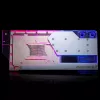 Vesiblokki + backplate Phanteks Glacier G40 akryyli kupari harmaa läpinäkyvä