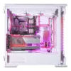 Vesiblokki + backplate Phanteks Glacier G40 akryyli kupari harmaa läpinäkyvä