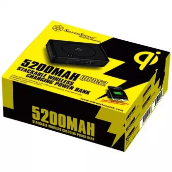 Kannettava varavirtalähde Silverstone QIB052 5200 mAh