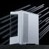 Tietokonekotelo Jonsbo D400 Midi Tower ATX karkaistu lasi – valkoinen