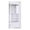 Tietokonekotelo Jonsbo D400 Midi Tower ATX karkaistu lasi – valkoinen