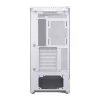 Tietokonekotelo Jonsbo D400 Midi Tower ATX karkaistu lasi – valkoinen