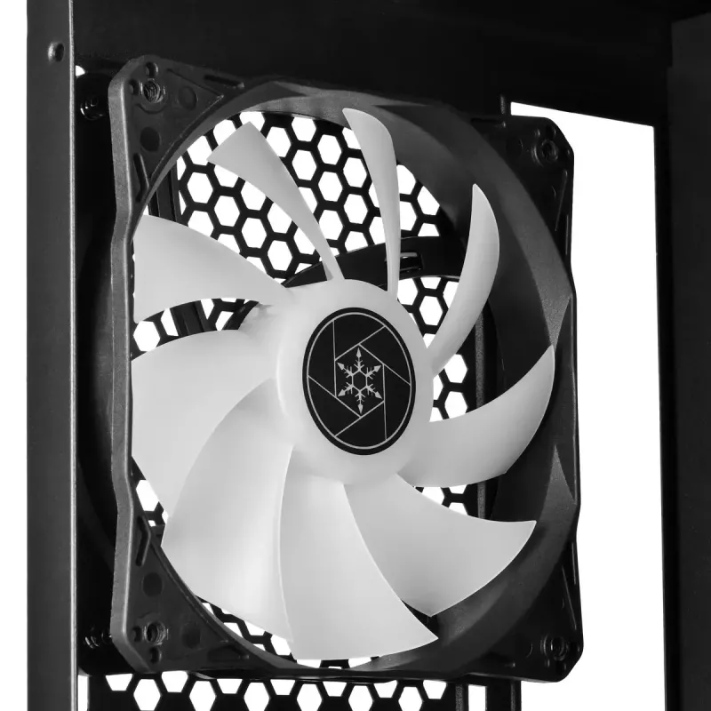 PC-kotelo Silverstone FARA H1M PRO Micro Tower musta
