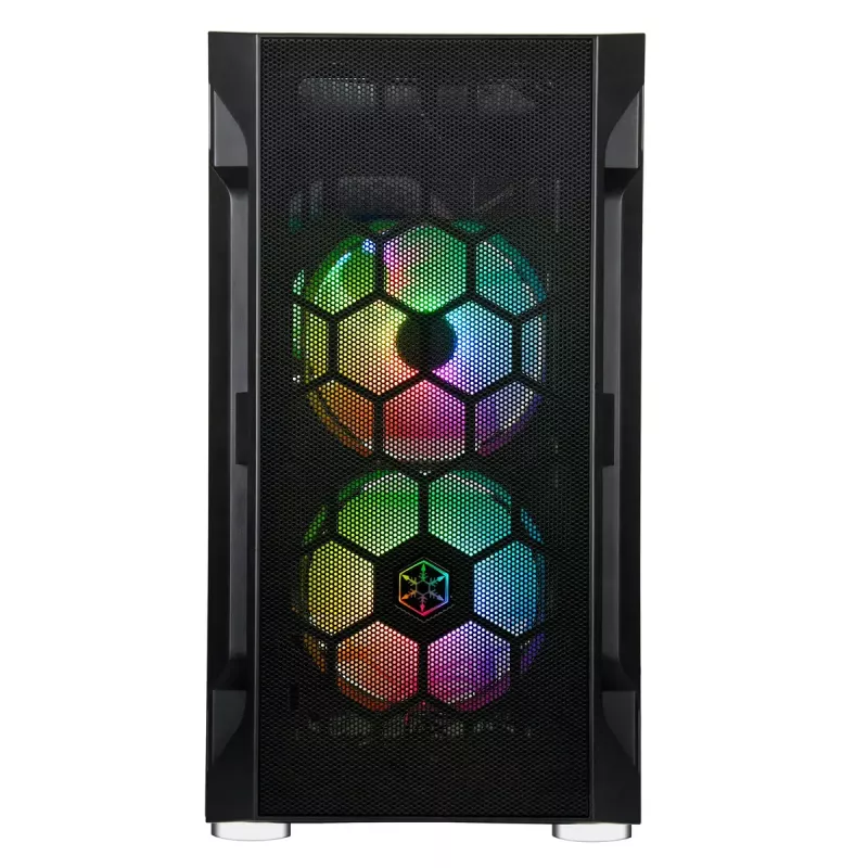 PC-kotelo Silverstone FARA H1M PRO Micro Tower musta