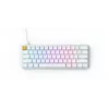 Glorious Gaming GMMK näppäimistö USB QWERTY US International hopea, valkoinen