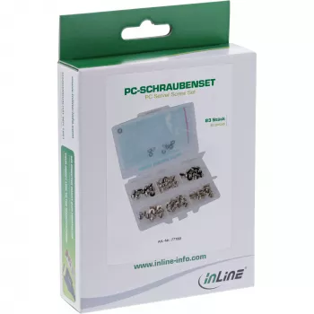 InLine PC-palvelimen ruuvisarja 83 kpl