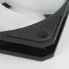 Ilmajäähdytin Silverstone Air Slimmer 120 12 cm musta läpinäkyvä