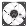 Ilmajäähdytin Silverstone Air Slimmer 120 12 cm musta läpinäkyvä