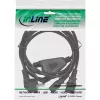 InLine Y-virtakaapeli 1x CEE 7/7 kulma / 2x 3-napainen IEC C13 pistoke, 1,8 m