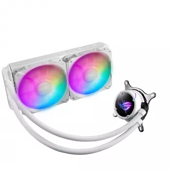 ASUS ROG STRIX LC II 240 ARGB White Edition prosessorin nestejäähdytysjärjestelmä 12 cm 1 kpl