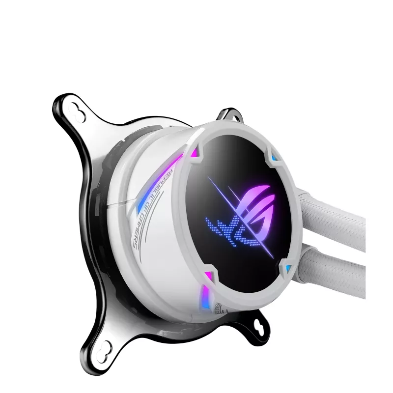 ASUS ROG STRIX LC II 240 ARGB White Edition prosessorin nestejäähdytysjärjestelmä 12 cm 1 kpl