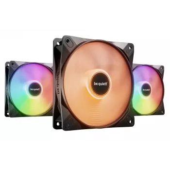 be quiet LIGHT WINGS LX 120mm PWM 3 kpl:n pakkaus musta tietokonekotelon tuuletin 12 cm 3 kpl