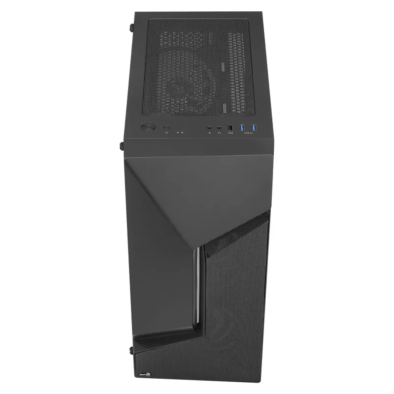 Aerocool SCAPEBKV3 pelikotelo ATX-etu-RGB LED karkaistu lasi 3x ARGB-tuuletin musta