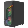 Aerocool SCAPEBKV3 pelikotelo ATX-etu-RGB LED karkaistu lasi 3x ARGB-tuuletin musta