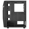 Aerocool SCAPEBKV3 pelikotelo ATX-etu-RGB LED karkaistu lasi 3x ARGB-tuuletin musta