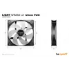 be quiet! LIGHT WINGS LX 120mm PWM tietokonekotelon tuuletin 12 cm musta 1 kpl
