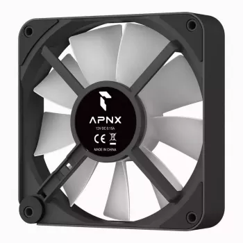 Tuuletin APNX FP2-120 PWM ARGB maksimaalinen ilmavirta 83,87 cfm musta