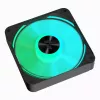APNX FP2-120 PWM ARGB kotelotuuletin, 120 mm, 500–1800 rpm, 83,85 CFM, 34,8 dB, musta