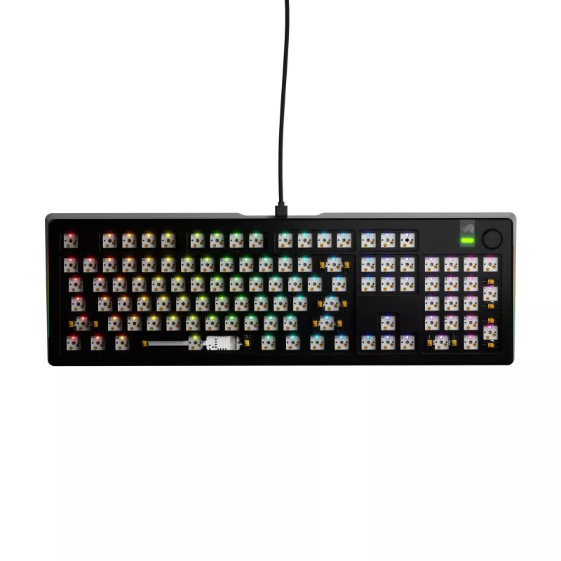 Glorious PC Gaming Race GMMK 3 PRO Barebones-näppäimistö Full-Size USB RGB LED