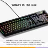 Glorious PC Gaming Race GMMK 3 PRO Barebones-näppäimistö Full-Size USB RGB LED