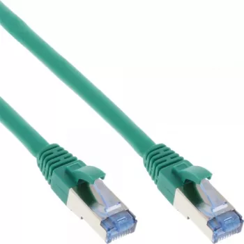 InLine Patch-kaapeli S/FTP PiMF Cat.6A halogeeniton 500MHz vihreä 3m