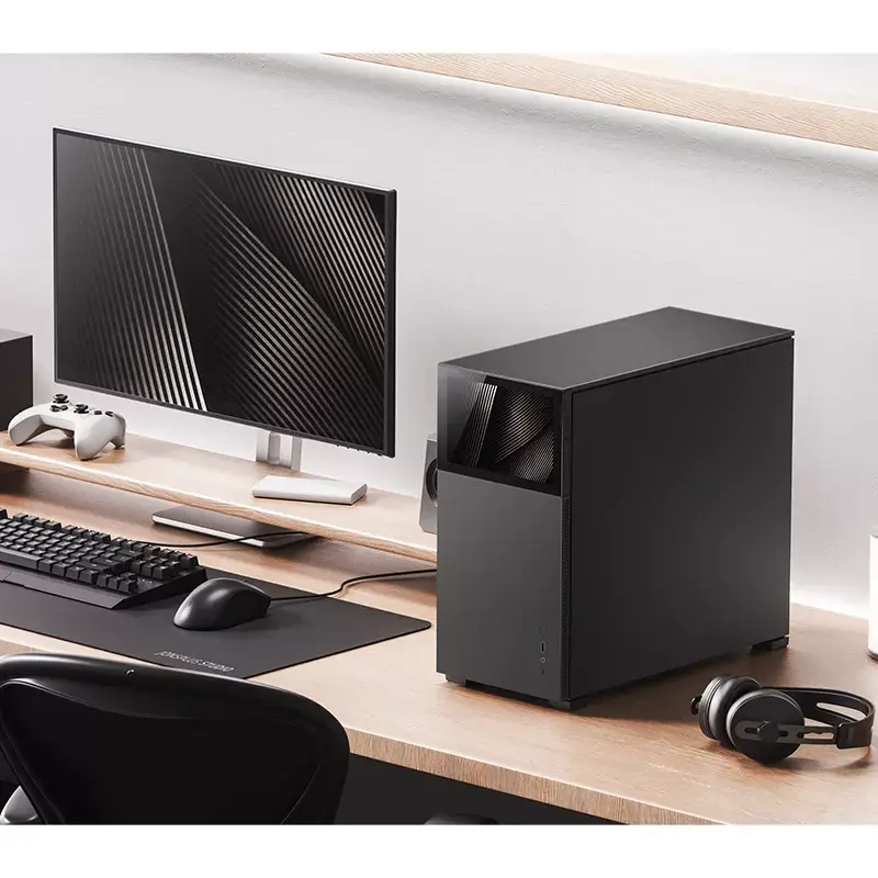 PC-kotelo Jonsbo D41 STD Midi Tower musta