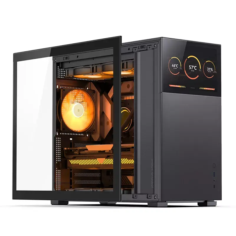 PC-kotelo Jonsbo D41 STD Midi Tower musta