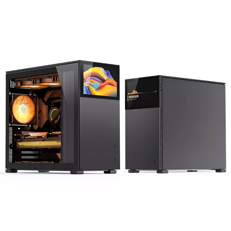 PC-kotelo Jonsbo D41 STD Midi Tower musta