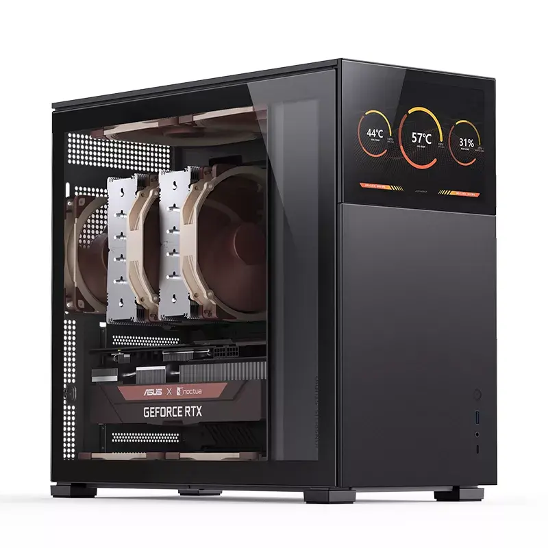 PC-kotelo Jonsbo D41 STD Midi Tower musta