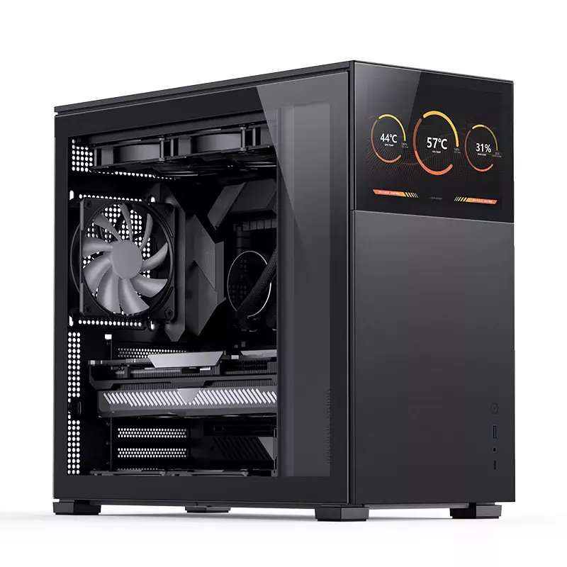 PC-kotelo Jonsbo D41 STD Midi Tower musta