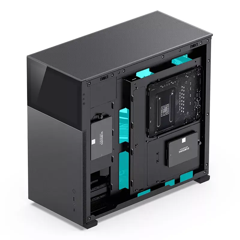 PC-kotelo Jonsbo D41 STD Midi Tower musta