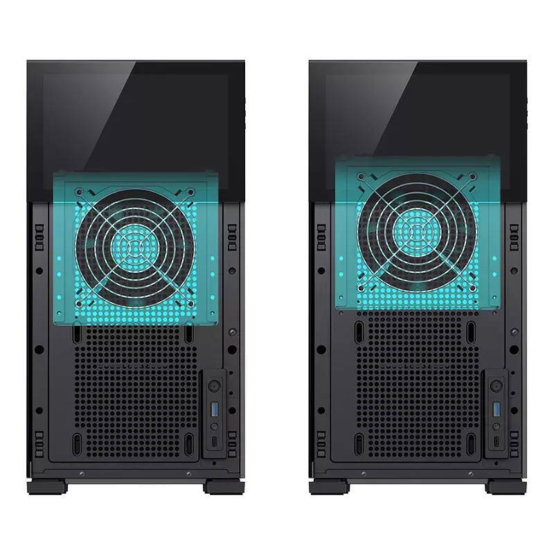 PC-kotelo Jonsbo D41 STD Midi Tower musta