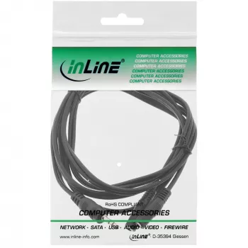 InLine 3,5mm jakkihaaroituskaapeli uros 2x 3,5mm jakkiliitäntään stereo, 0,2 m