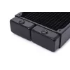 Jäähdytin Alphacool 14442 messinki kupari ruostumaton teräs musta 144 mm