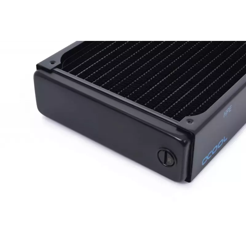 Jäähdytin Alphacool 14442 messinki kupari ruostumaton teräs musta 144 mm
