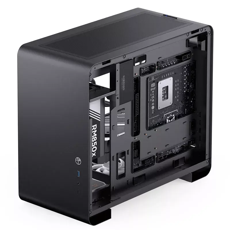 PC-kotelo Jonsbo U4 Mini Mini Tower musta