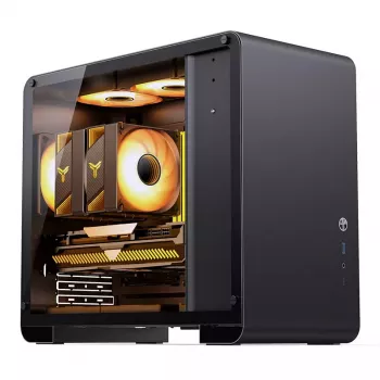 PC-kotelo Jonsbo U4 Mini Mini Tower musta
