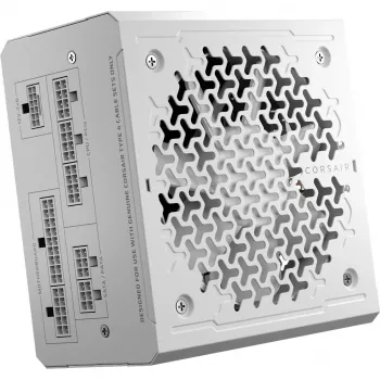 CORSAIR virtalähde – RMe-sarja RM850e – täysmodulaarinen, hiljainen, ATX – valkoinen